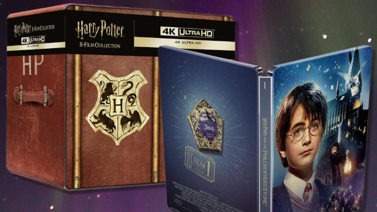 Amazon’s Exclusive Harry Potter 8-Film 4K Steelbook Library Case Gets a U.S. Listing and an October 6 Release Date