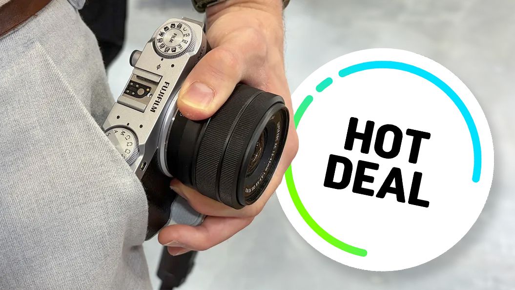 This trendy retro Fujifilm mirrorless camera has dropped in price – and comes free with two must-have accessories