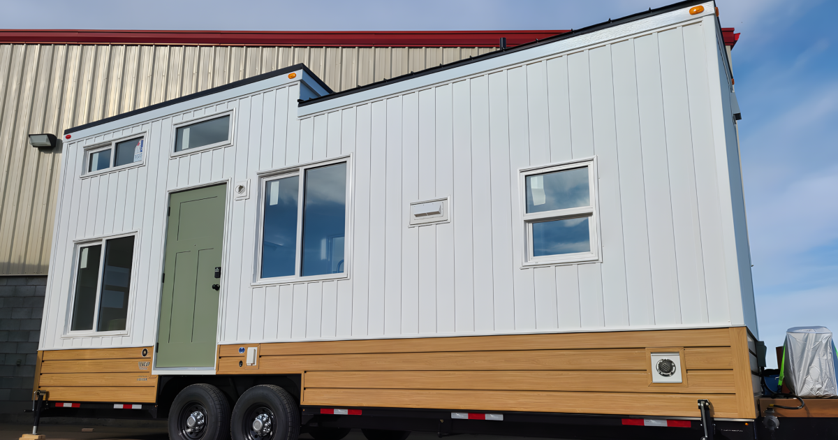 Towable tiny house fits everything you need into 341 sq ft