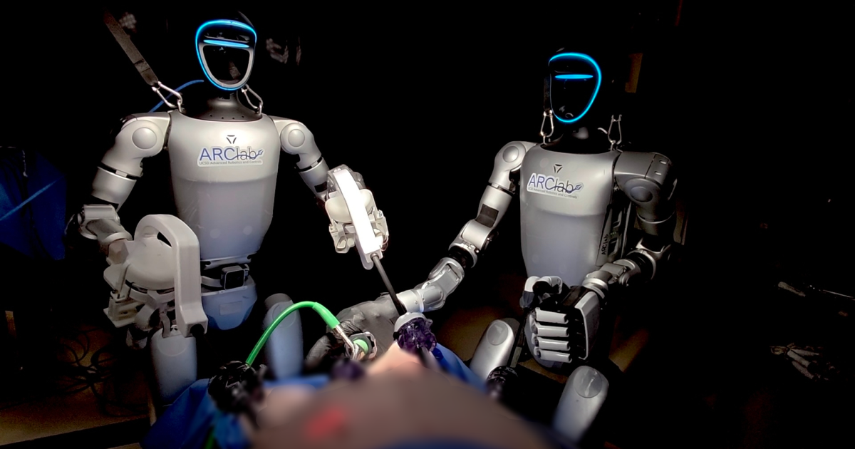 Teleoperated humanoid robots complete first-ever live surgery