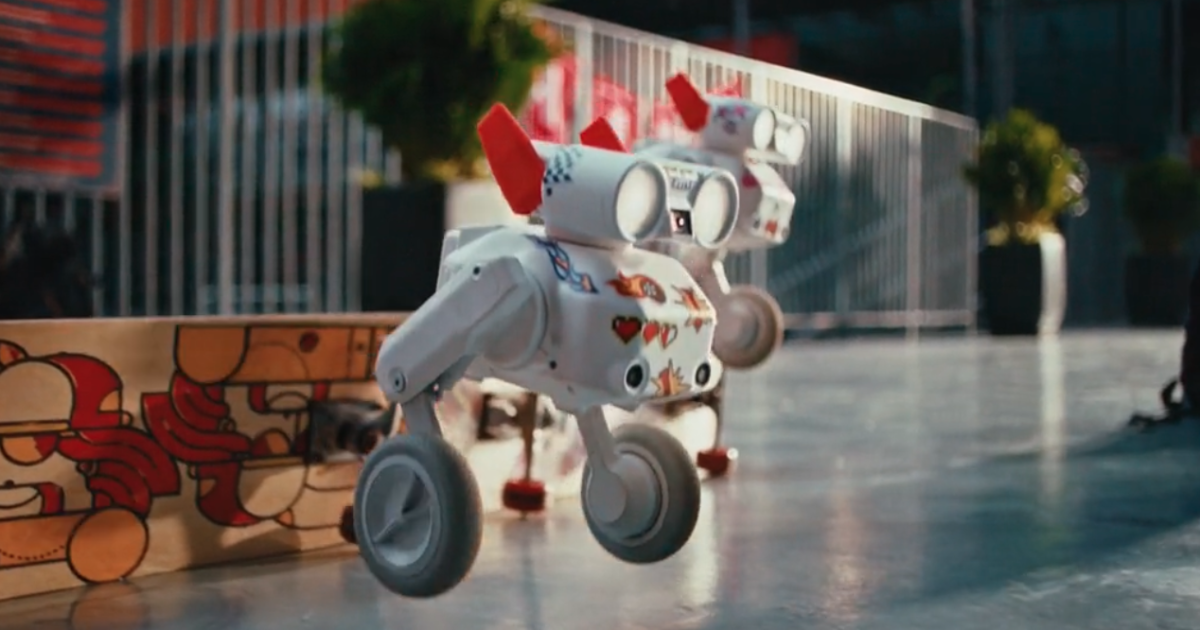 Tenacious tiny bot speeds, leaps and climbs stairs to capture footage