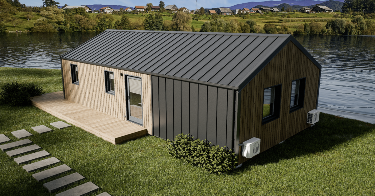 XL tiny house trades portability for apartment-style comfort