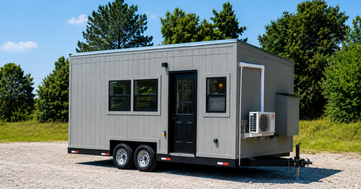 Affordable tiny house provides simplicity on a single floor