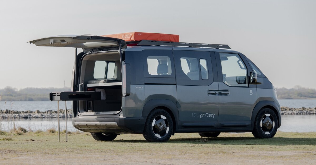 Tiny Kia EDC camper van is amazingly simple but brilliantly versatile
