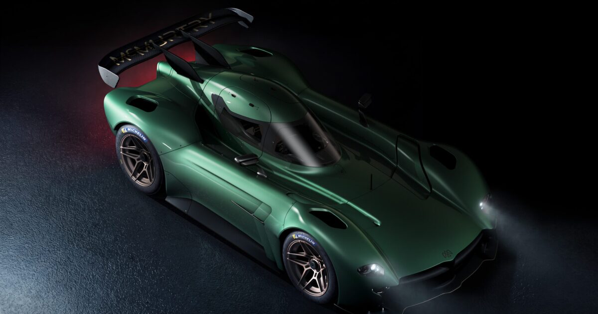 McMurtry’s $1.3M “gravity-defying” electric hypercar enters production