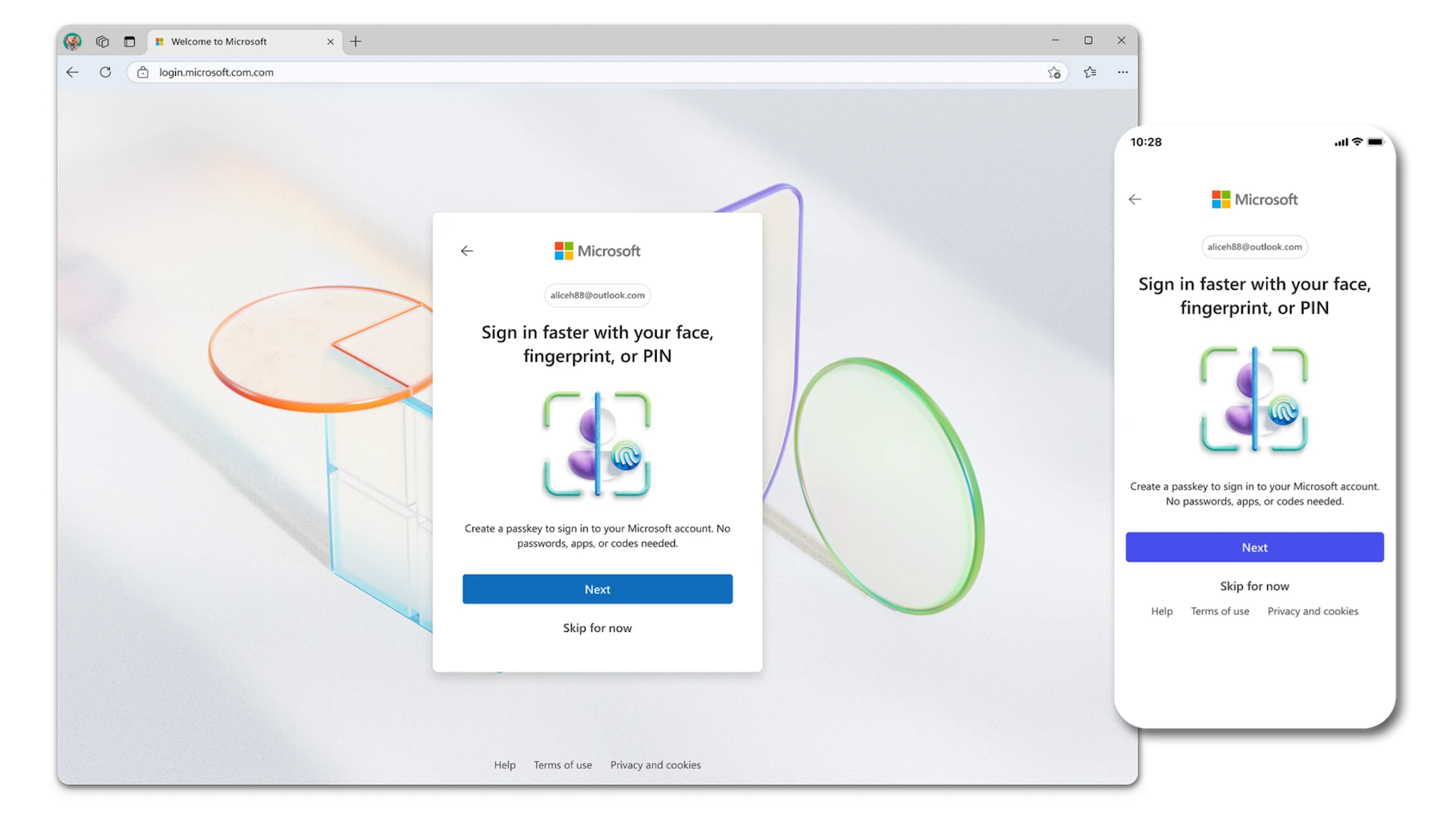 Goodbye SMS or phone calls — Microsoft is making passkeys the default authentication process for businesses