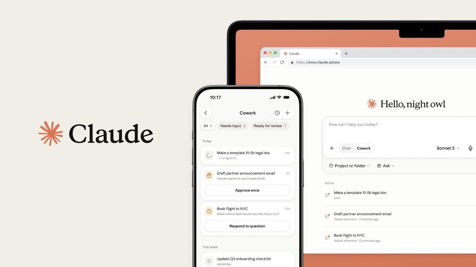 Now you can direct Anthropic’s Claude Cowork AI from your phone – Engadget