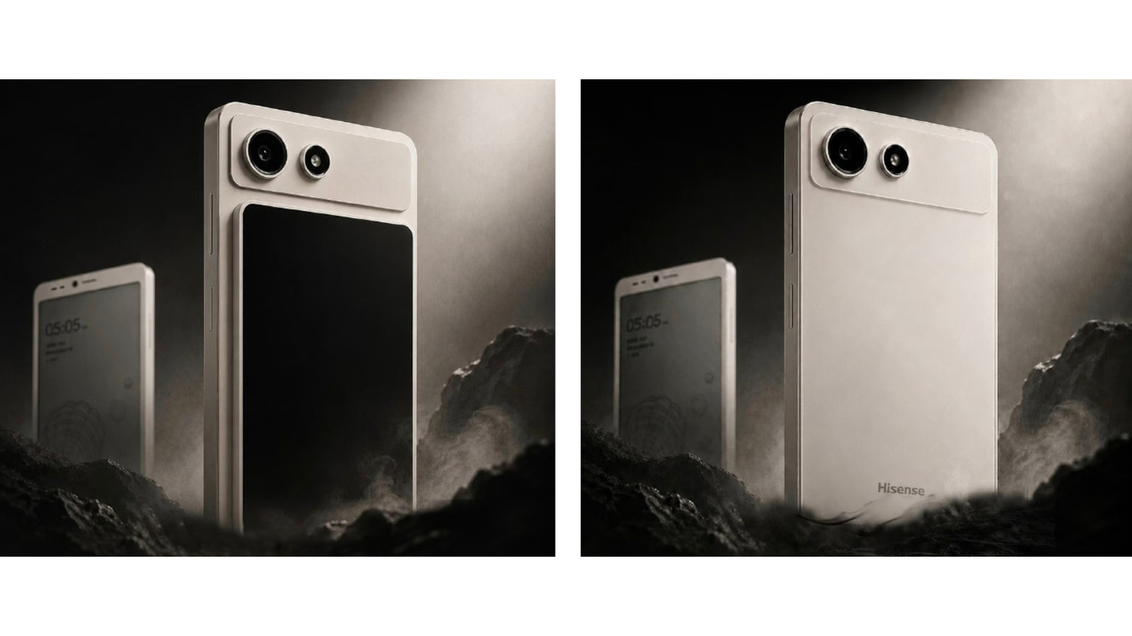 Hisense’s E Ink phone has a full-color LCD you can snap on the back – Engadget