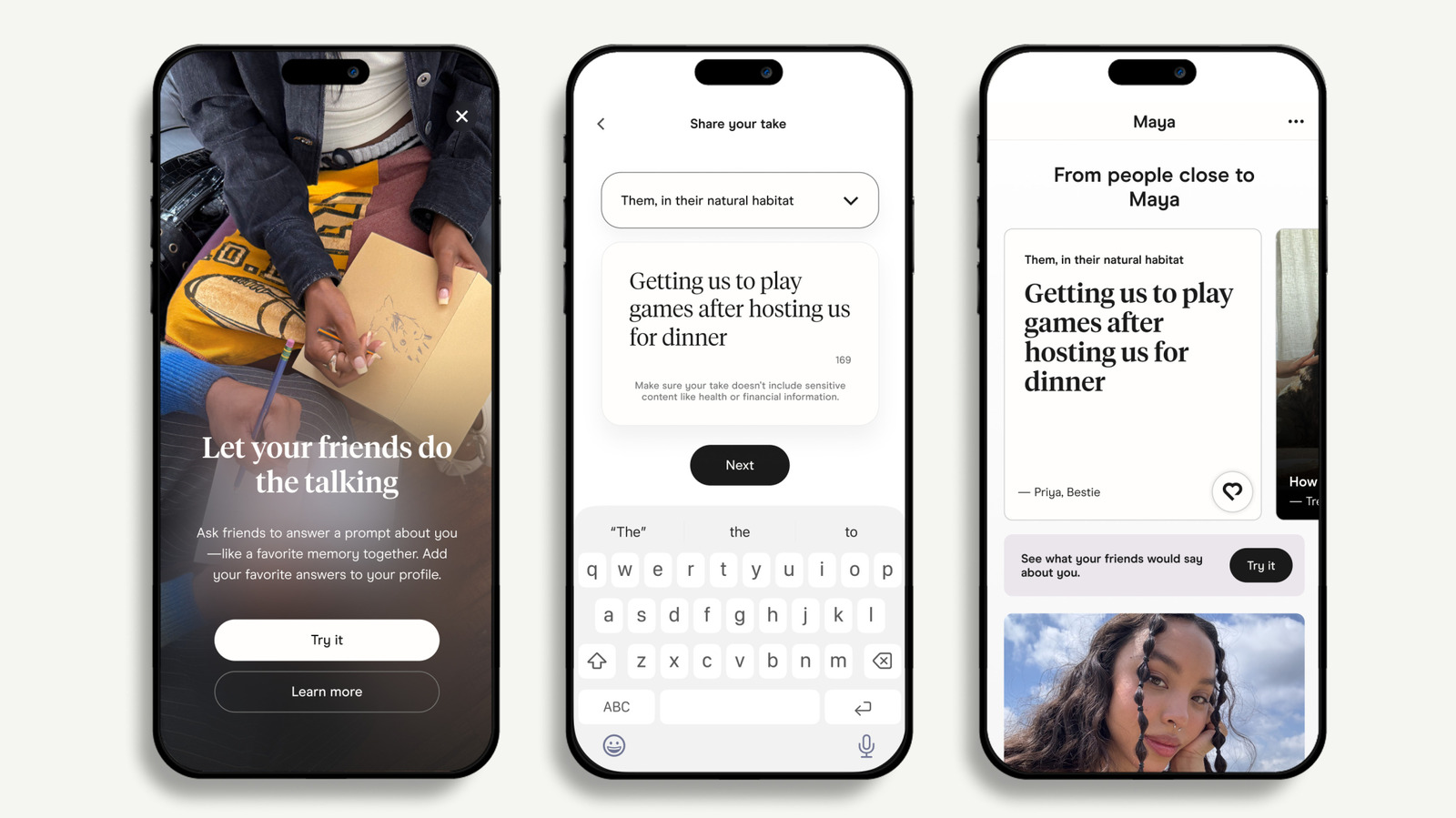 Hinge users can now get friends to hype them up on their profiles – Engadget