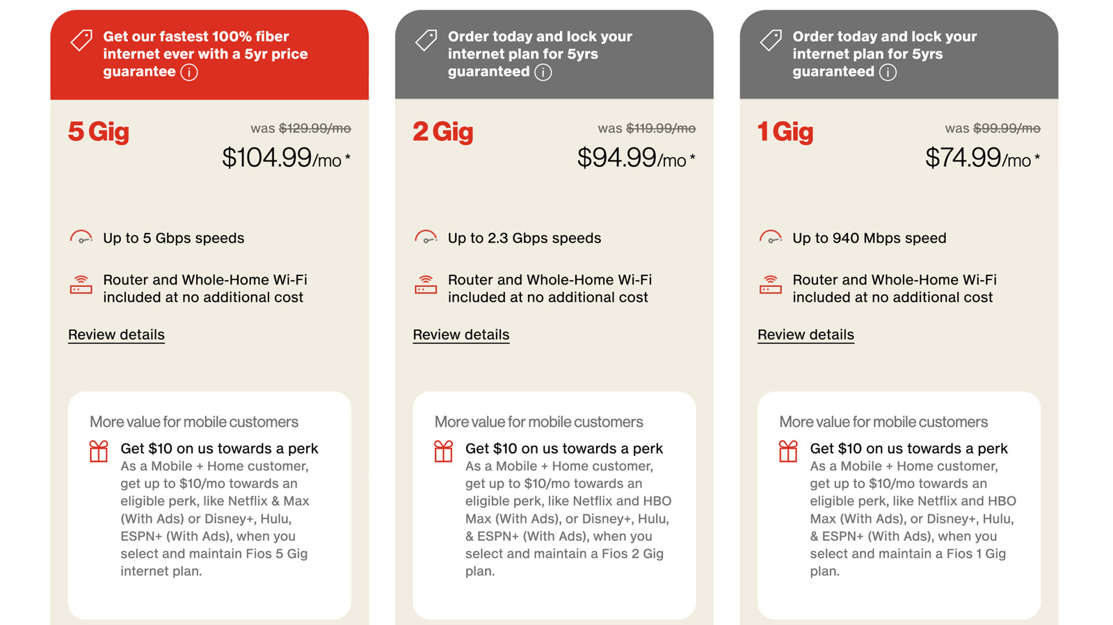 Verizon Fios boosts its fastest plan to 5Gbps – Engadget