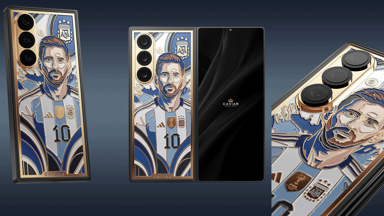 Caviar is selling a ridiculous Lionel Messi-themed Galaxy Z Fold 8 Ultra a week before its official unveiling – Engadget