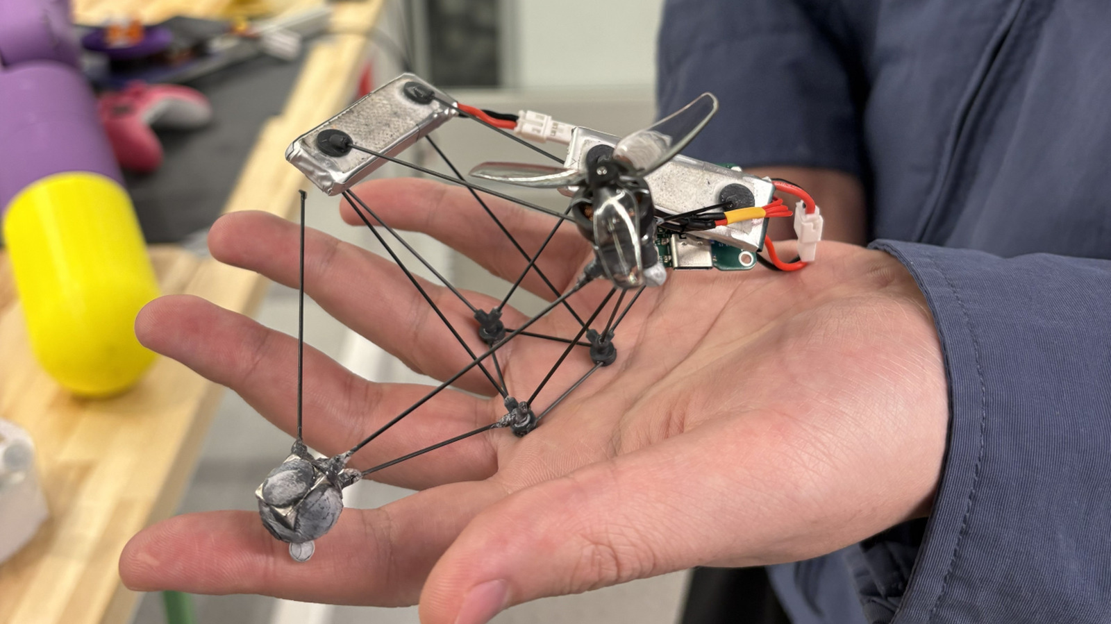 This new drone spins so fast the human eye can barely see it – Engadget