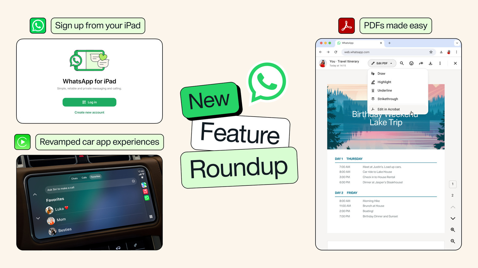 You can now sign up for a WhatsApp account from an iPad – Engadget