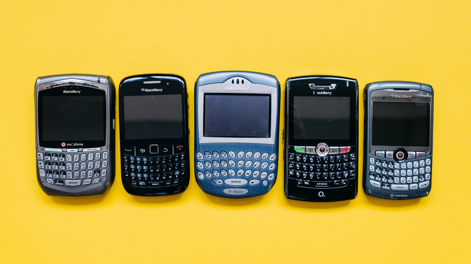 The Most Iconic BlackBerry Phones Of All Time – SlashGear