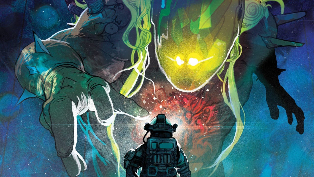 IDW Publishing Will Cap Off an Epic Horror Trilogy in Event Horizon” Pandemonium, Which Reveals the Twisted Heaven of This Cosmic Horror Universe