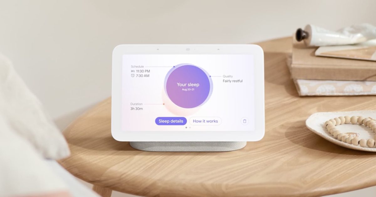 Nest Hub Soli sleep tracking will migrate from Google Fit to Health app