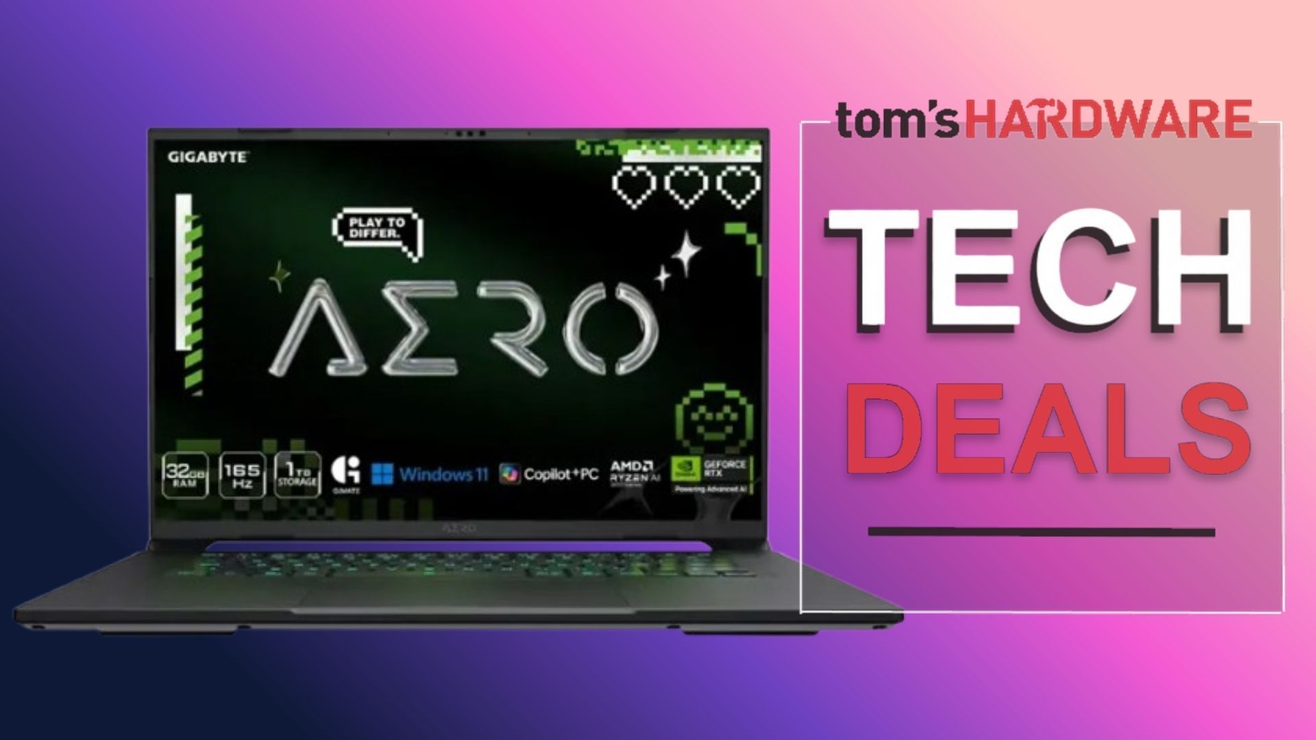 Grab a great-value gaming laptop with a generous amount of memory for only $1,199 — save $100 on Gigabyte’s Aero X16 gaming laptop with 32GB of DDR5 and RTX 5060 graphics