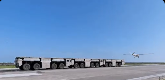 China demonstrates drone catapult made up of three trucks that interlock like Lego bricks