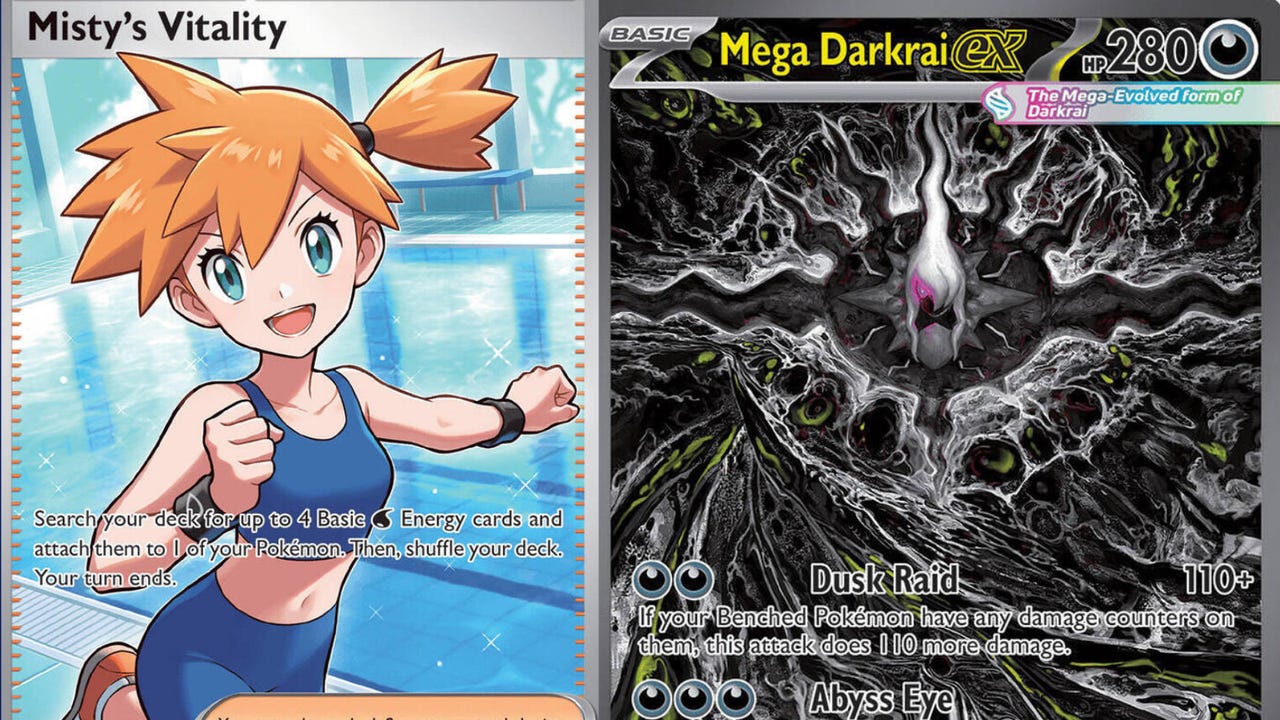 From a $1,000 Golden Mega Darkrai to Nostalgic Favorites, These Are the Most Expensive Pokémon TCG Pitch Black Cards You Can Pull Right Now