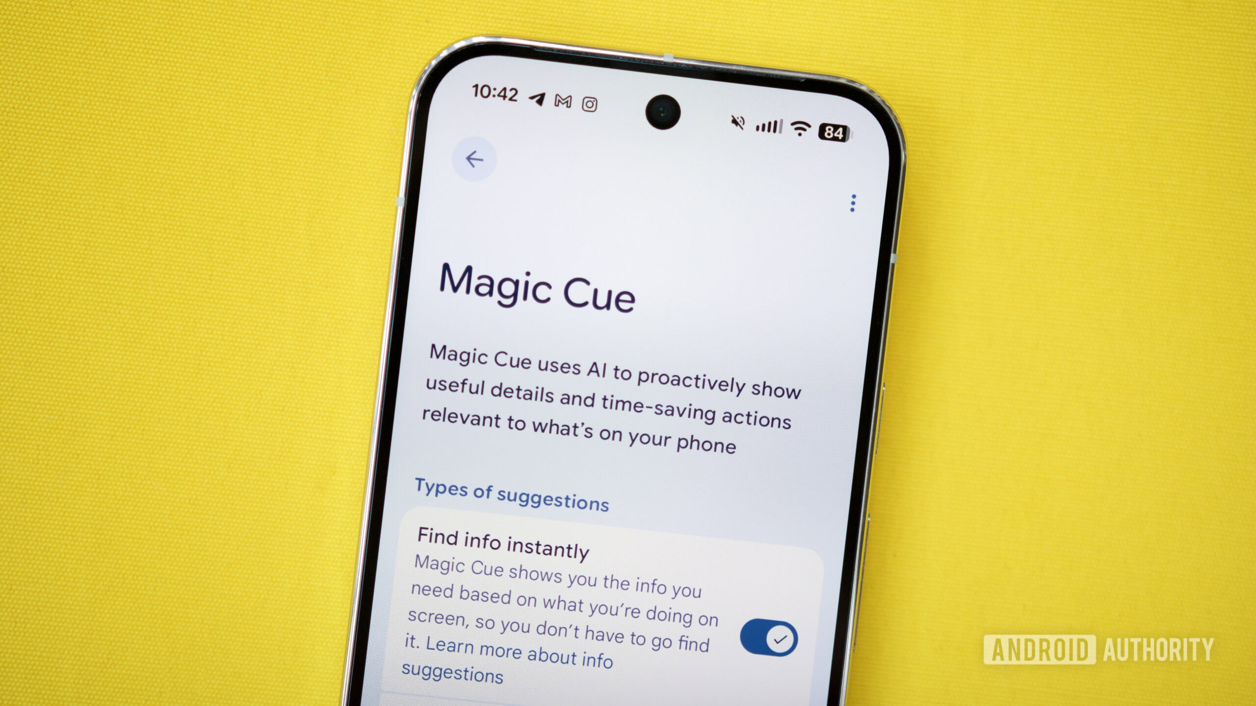 Magic Cue on the Pixel 10 could be about to pick up a very descriptive new name