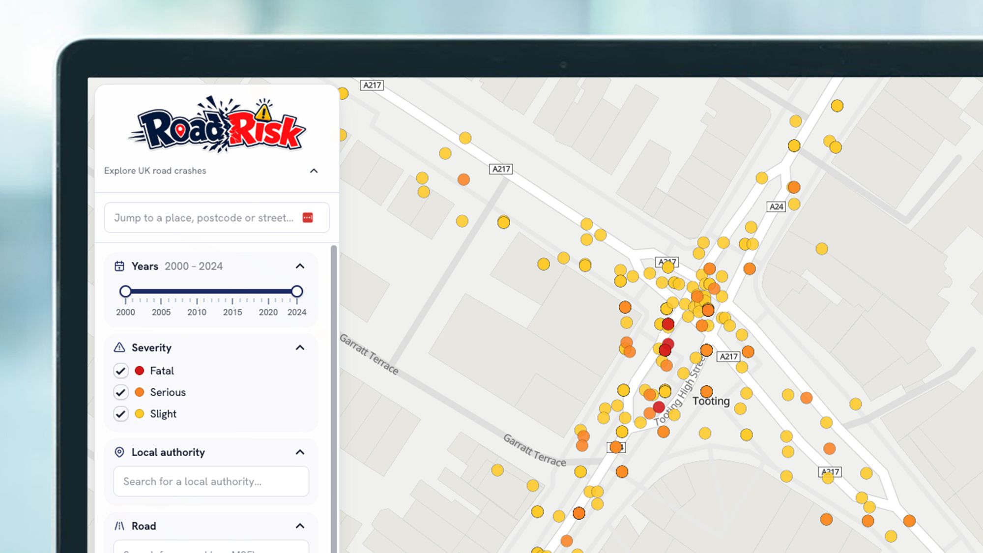 This free crash map shows you every road collision near your home over the past 25 years — and it’s great for avoiding dangerous hot spots