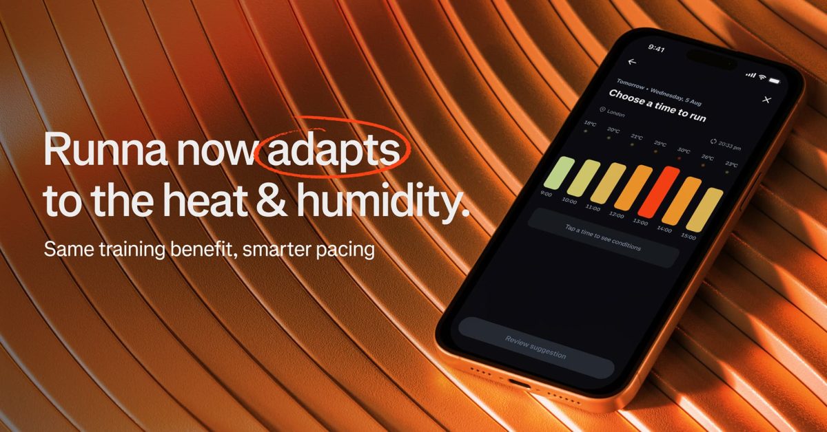 Runna now adapts training paces based on heat and humidity – 9to5Mac