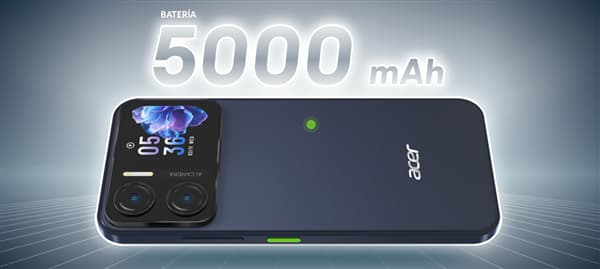 Acer Sospiro A15 Released: Same back screen design as Xiaomi 17 Pro, using ZTE Ascend T615 chip