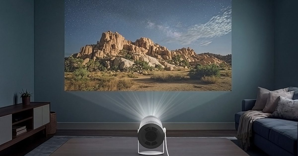 Samsung’s Freestyle+ AI Smart Projector turns any wall into your next movie screen
