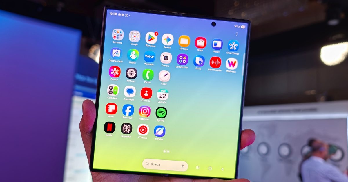 I went hands-on with Samsung Galaxy Z Fold 8 Ultra. It’s peak foldable in an old garb.