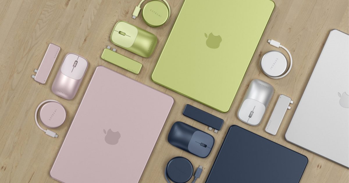 Satechis’s color-matched MacBook Neo accessories are just too pretty to ignore