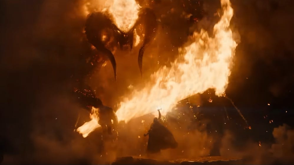 The Balrog vs Sauron Fight Is Either Blasphemy or Awesome, Depending on Where You Stand on The Lord of the Rings Adaptations