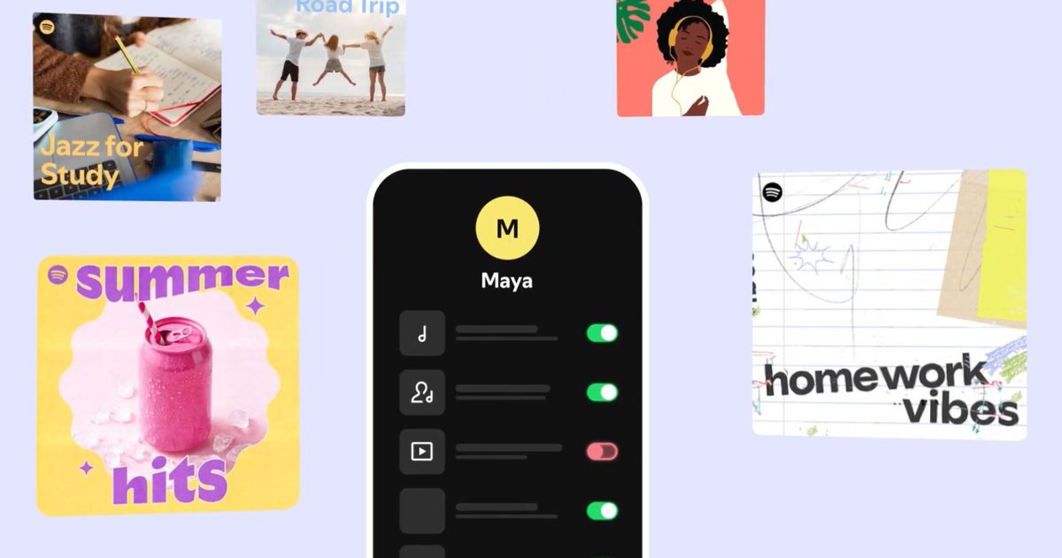 Your child can now get a free Spotify account with parental controls