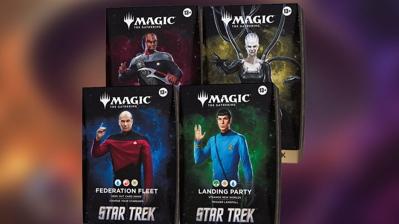 Magic: The Gathering’s New Star Trek Commander Deck Bundle Is an Absolute Steal Compared to Marvel’s Decks—Here Is How Much You Can Save