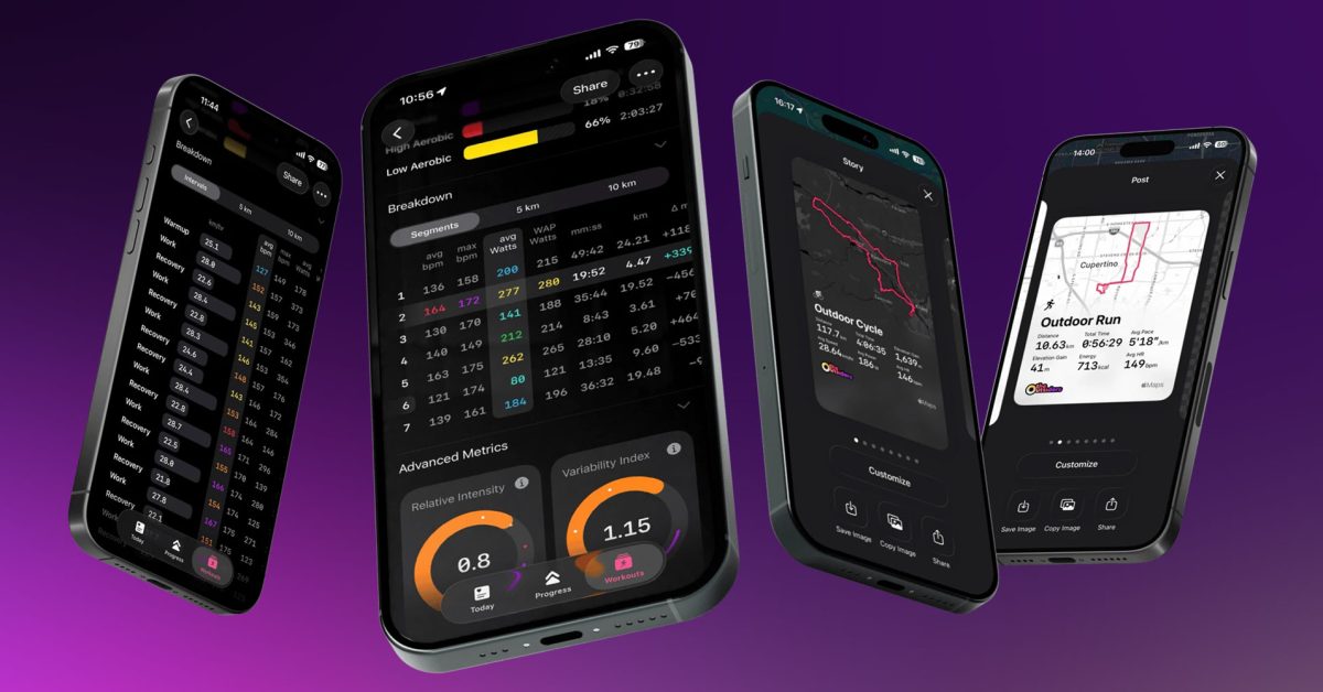 The Outsiders adds detailed performance metrics, workout sharing – 9to5Mac