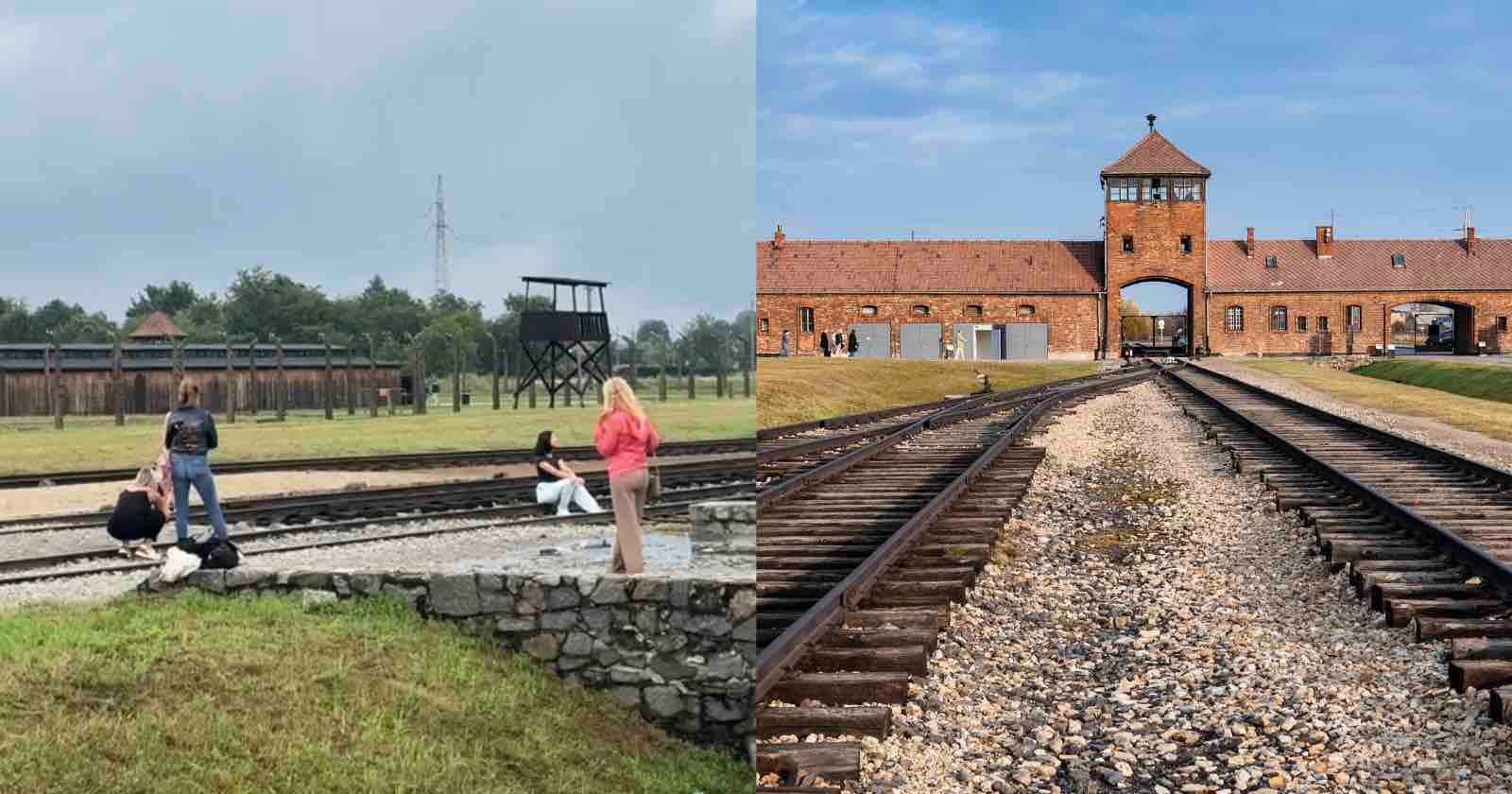Tourists Face Criticism After Photo Shoot at Auschwitz Goes Viral