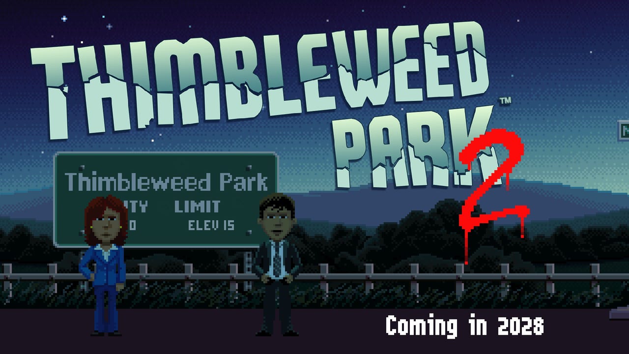 Monkey Island Creator Ron Gilbert Confirms Thimbleweed Park Sequel for 2028