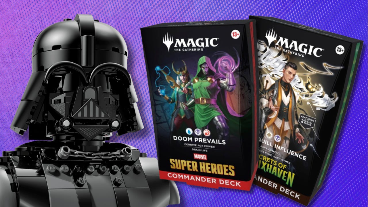 Today’s Top Deals From IGN: Final Fantasy VII, MTG Commander Deck Bundles, and LEGO Darth Vader Bust