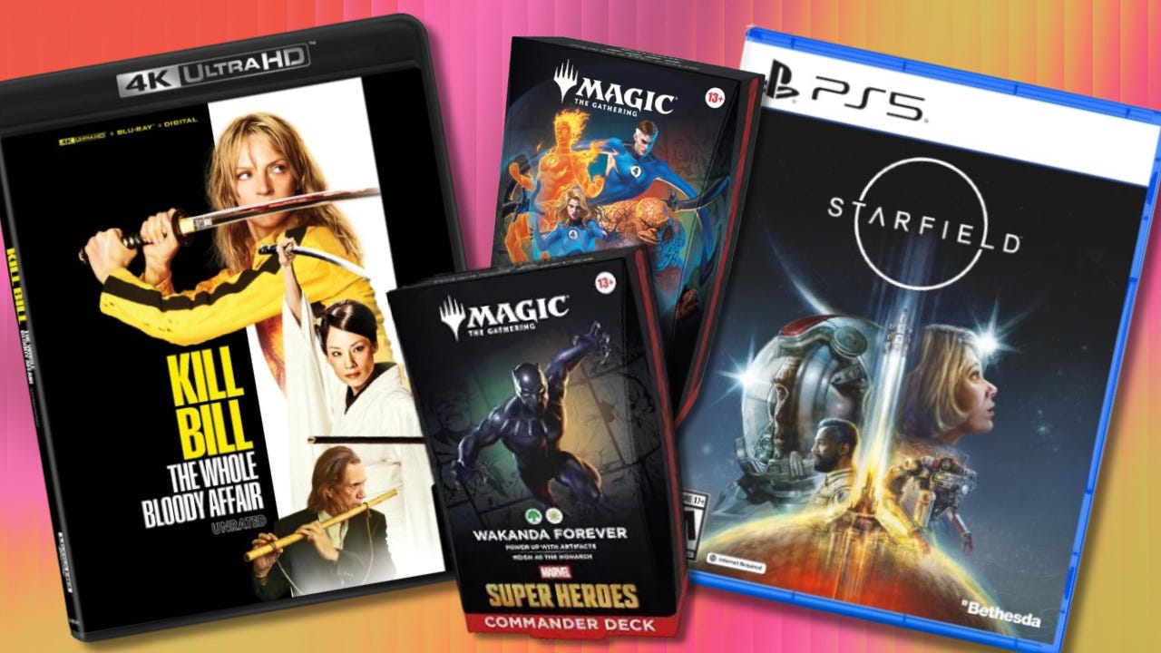 Today’s Top Deals From IGN: Pokémon TCG Pitch Black, Starfield for PS5, and MTG x Marvel Commander Decks
