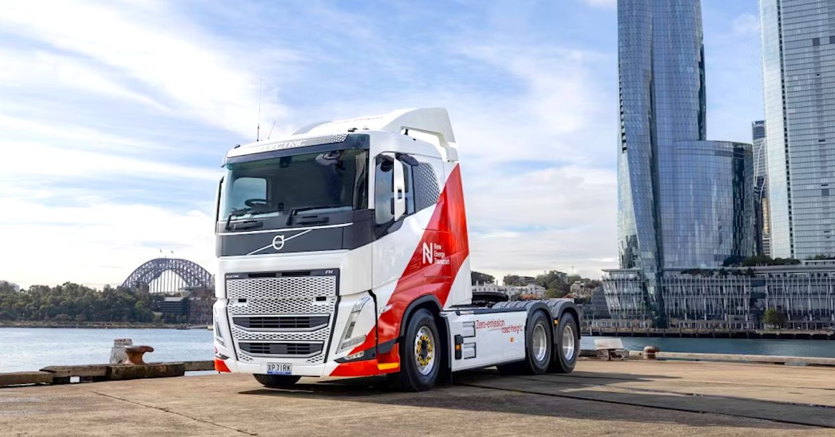 Electric thunder down under: Volvo FH Electric gets to work in Australia