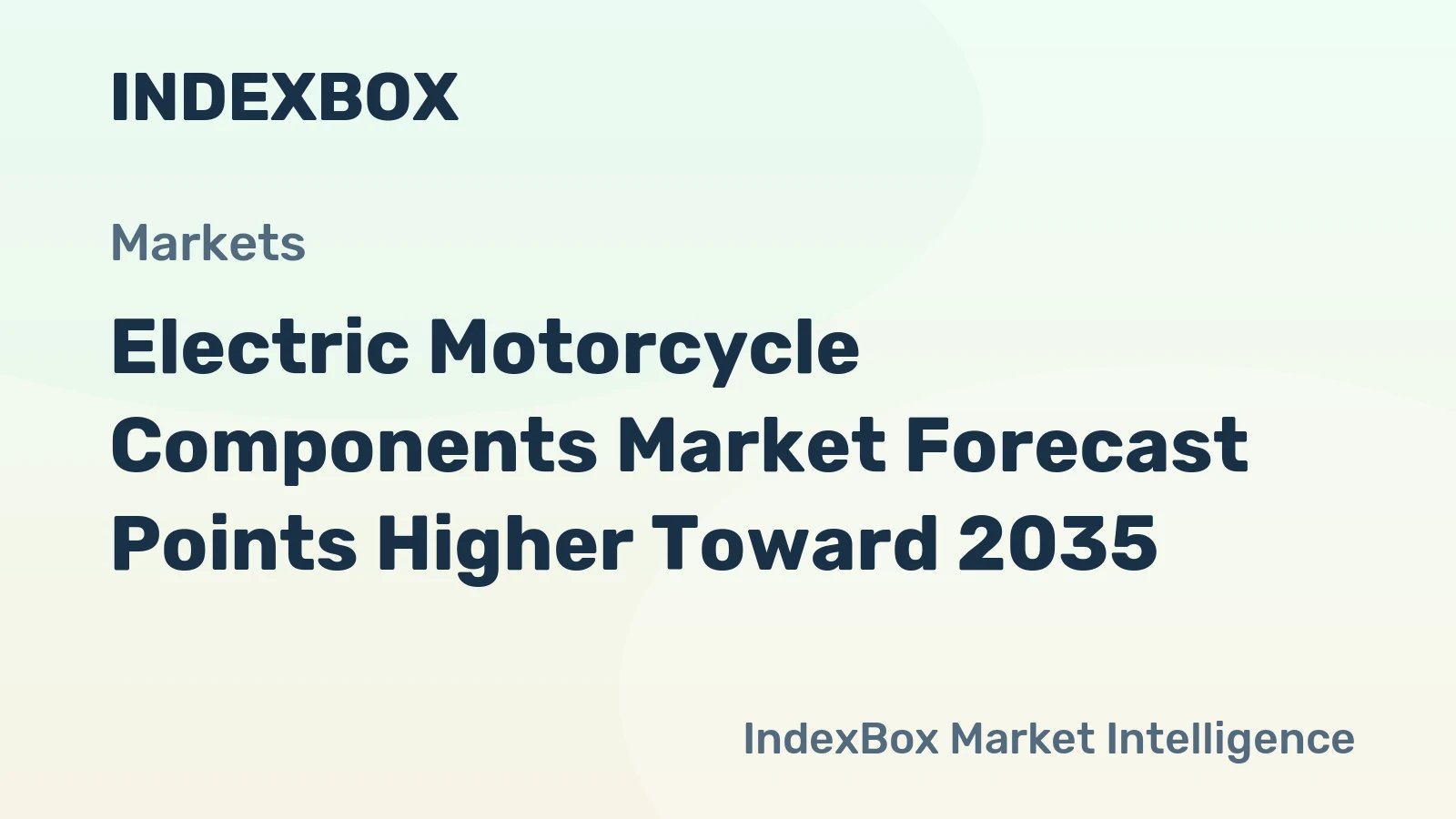 Electric Motorcycle Components Market Growth Outlook to 2035: Battery Systems, Integrated Modules, and Regional Shifts – News and Statistics – IndexBox