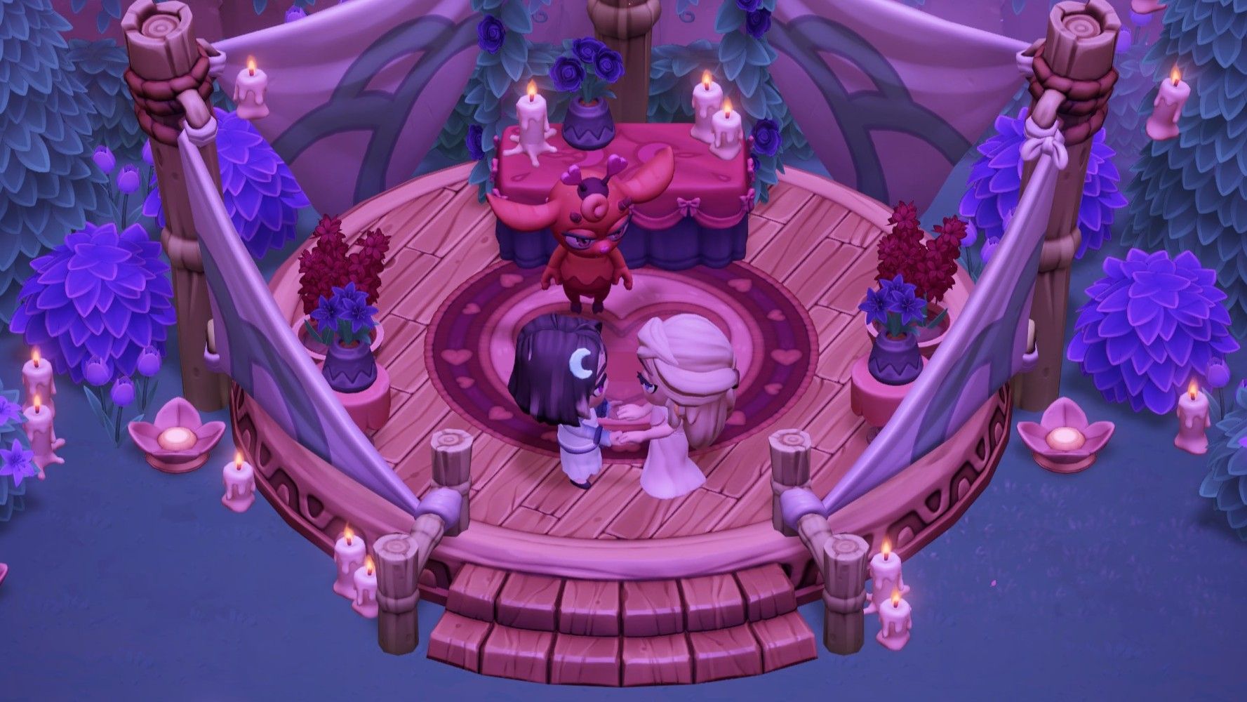 How to get married in Moonlight Peaks, or divorced, if your undead heart wanders