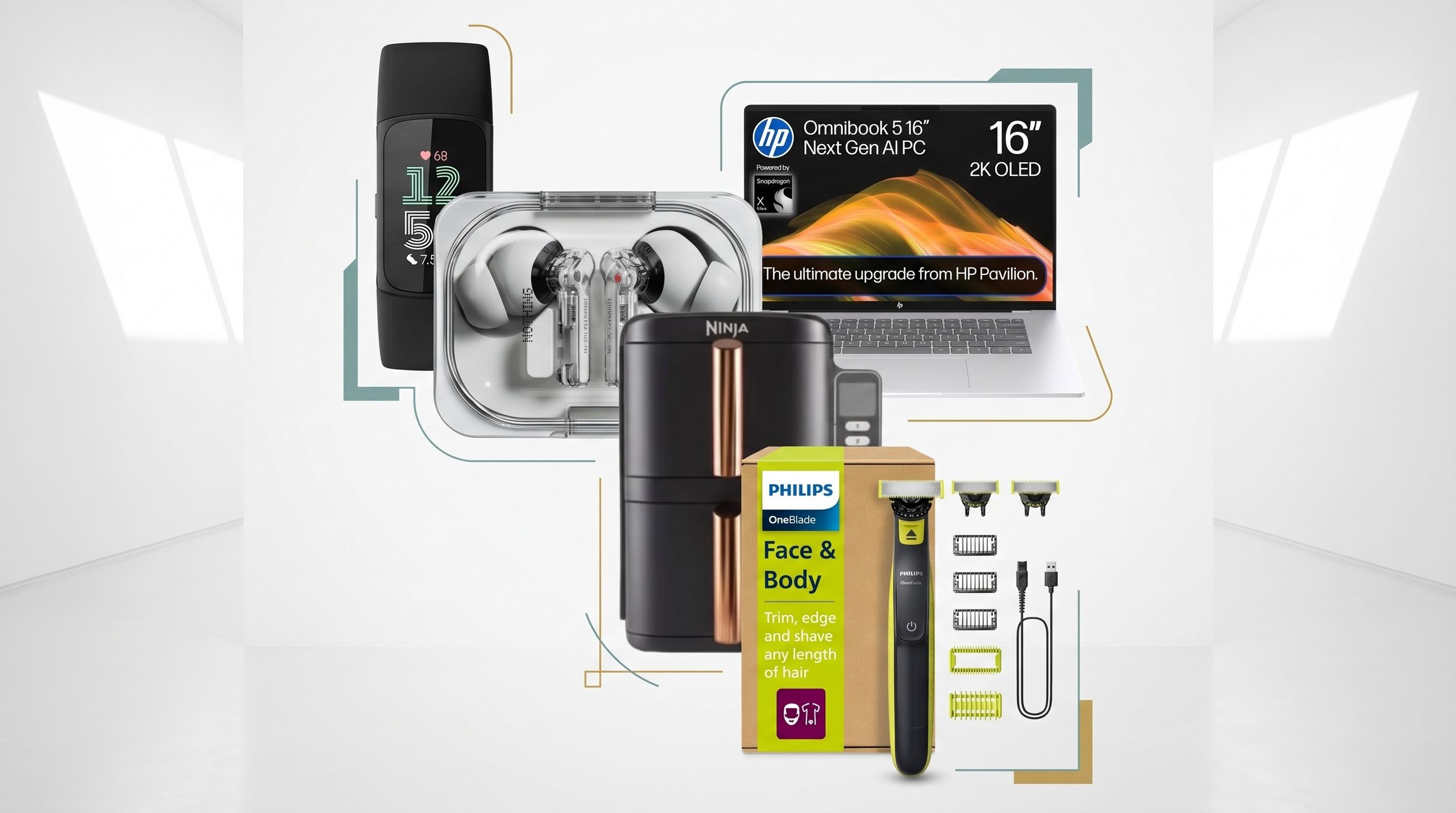 I’ve found 12 top tech deals available this week at Amazon UK — Fitbit, Ninja, HP, Anker, and more from £5.99