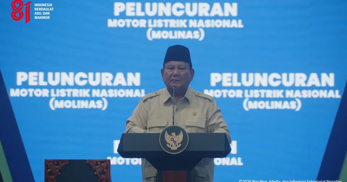 Prabowo Unveils National Electric Motorcycle Strategy at Alva Plant to Drive Technological Autonomy