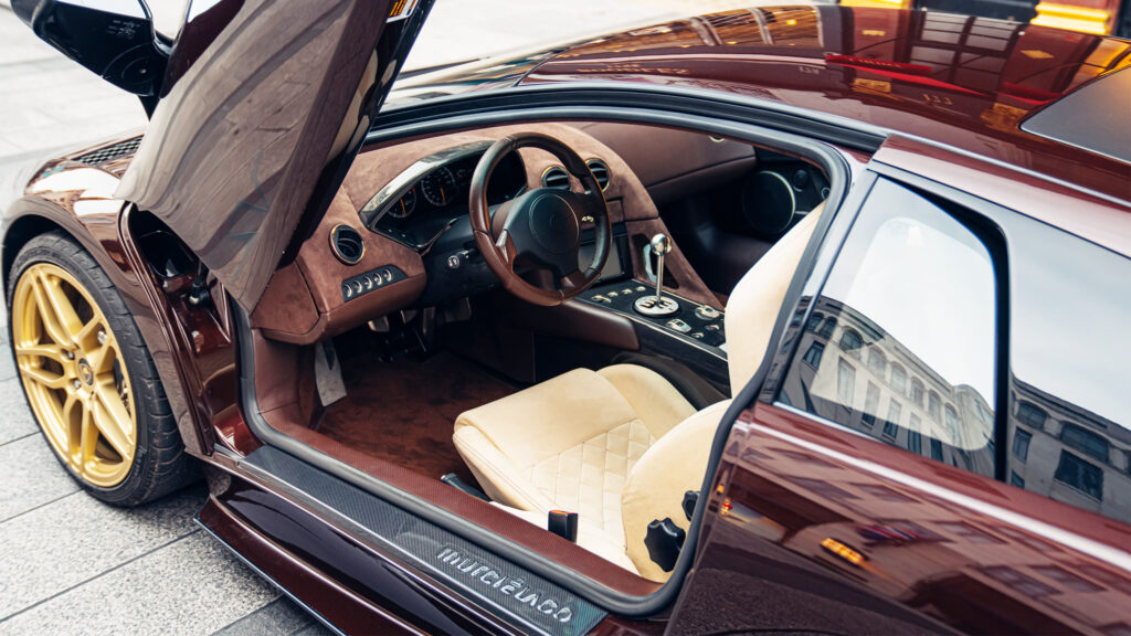 The Most Valuable Murcielago Ever Is Brown, Manual, And Banned From America Until 2035 | Carscoops