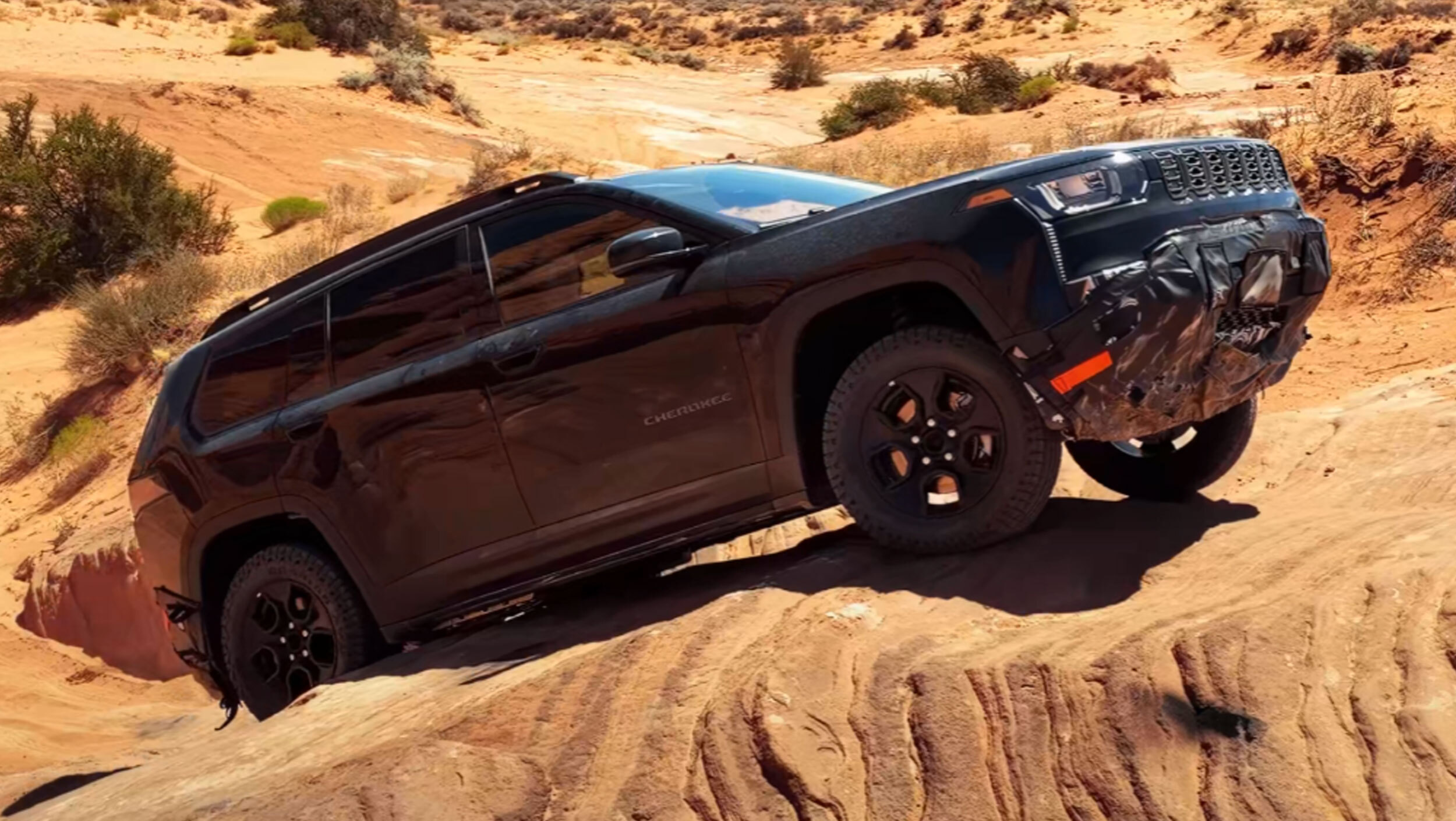 Jeep Cherokee Trailhawk Proves Its Off-Road Mettle In New Teaser Video | Carscoops