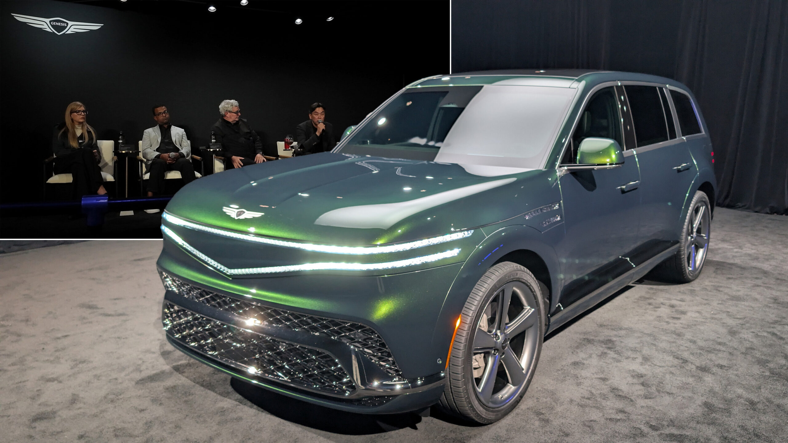 Genesis Could Give The GV90 A Gas Engine To Do What Cadillac’s EV Won’t | Carscoops