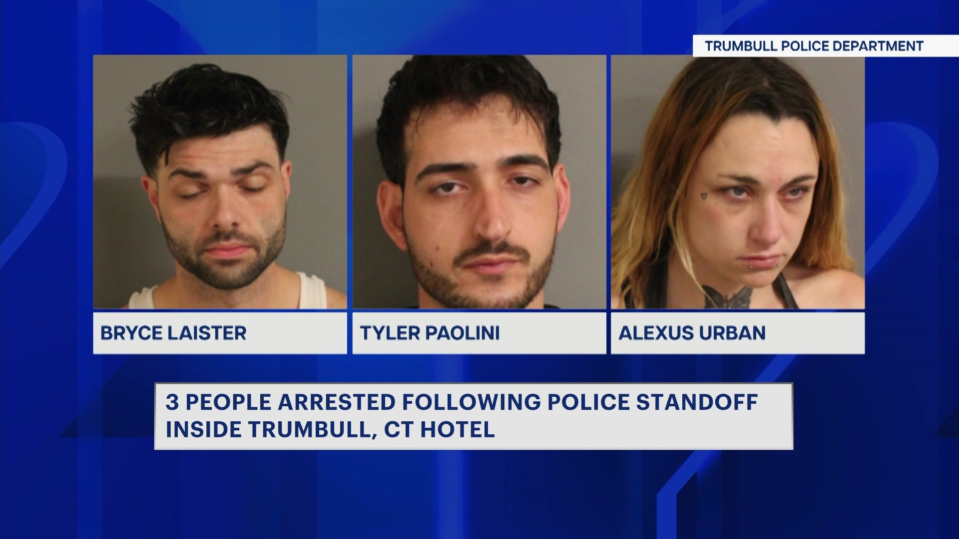 ‘Insane.’ Two men connected to power tool theft ring arrested following police standoff in Trumbull hotel