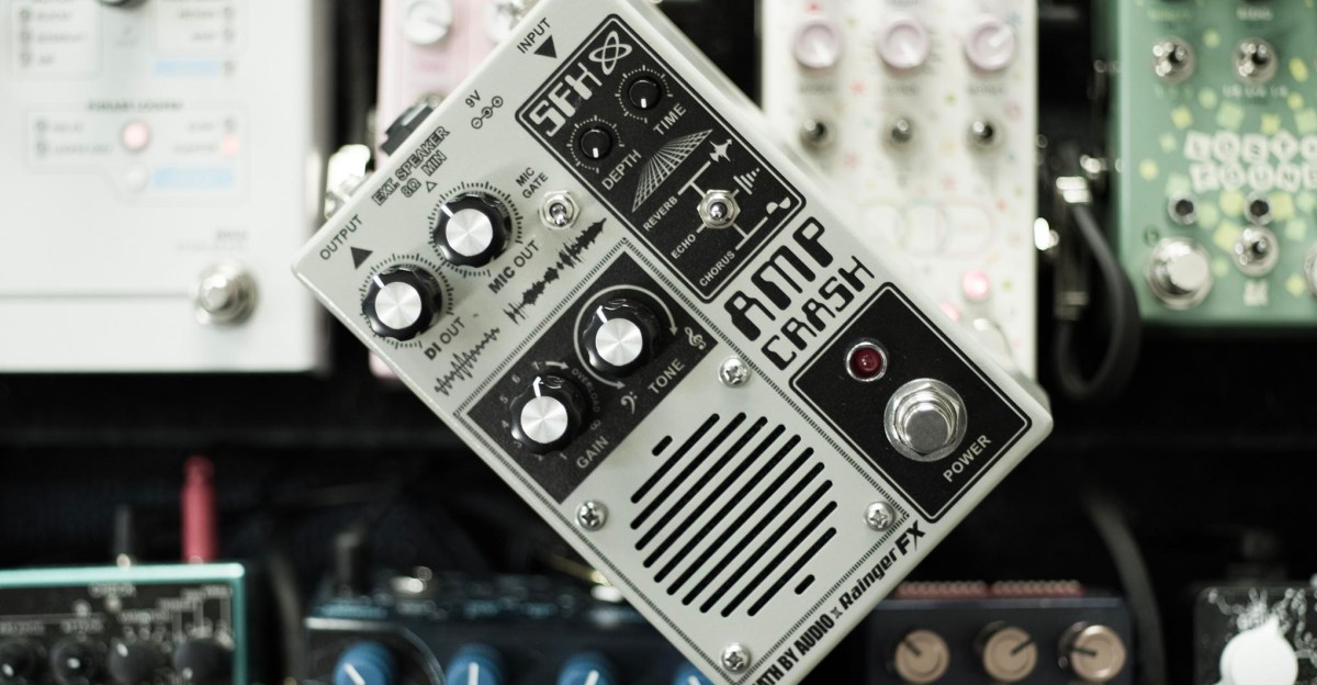 This tiny guitar amp is the most unhinged distortion pedal I’ve ever used