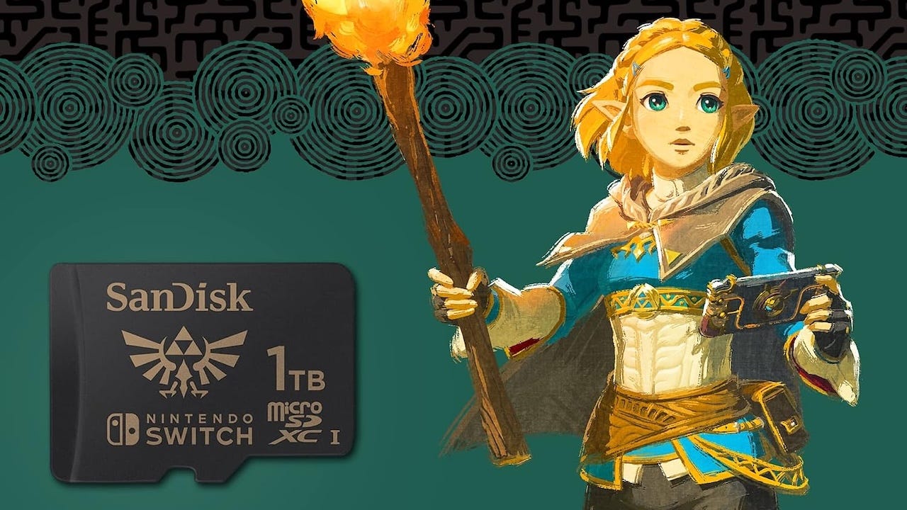 The Zelda-Themed 1TB MicroSD Card Just Dropped to Its Lowest Price Since 2025