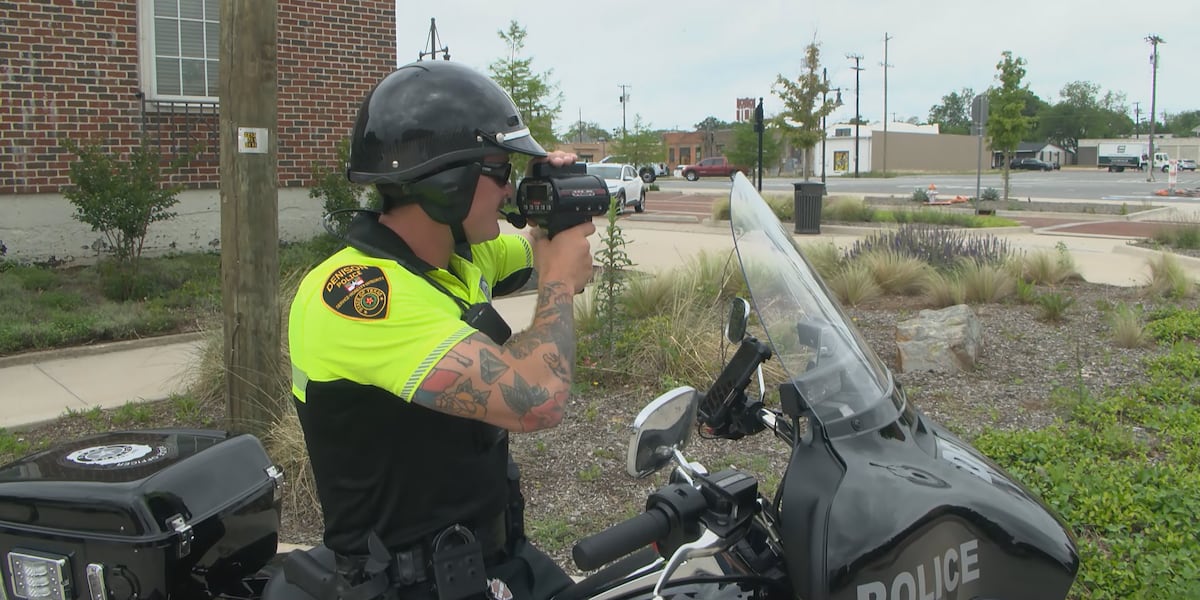 Denison Police Department announces new motorcycle units